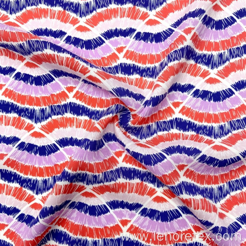 Special Pattern Viscose Woven Geometric Printed Rayon Fabric